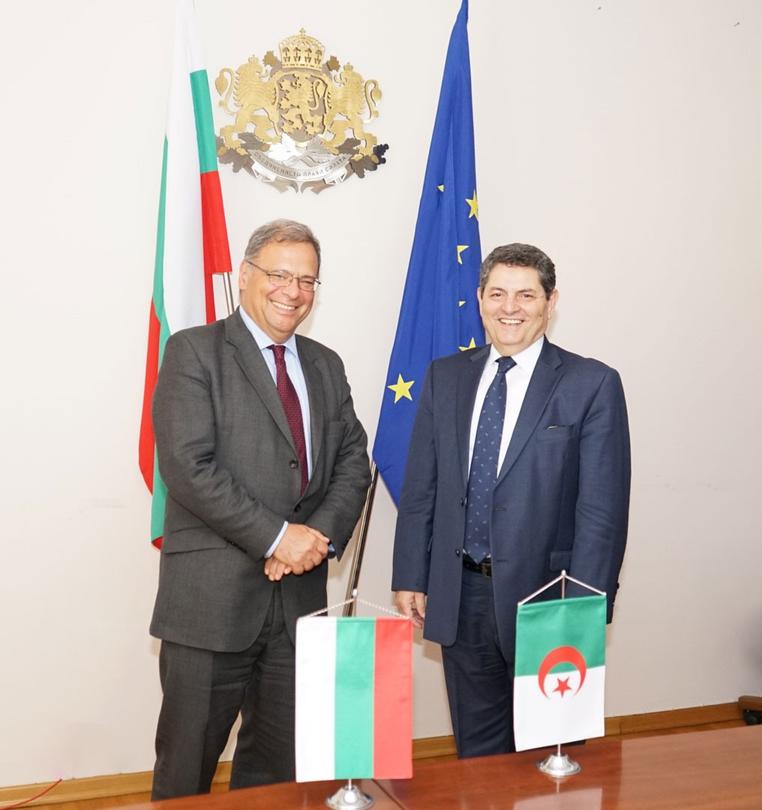 Minister Julian Popov met with the Ambassador of Algeria H.E. Mr. Messaoud Mehila - 2