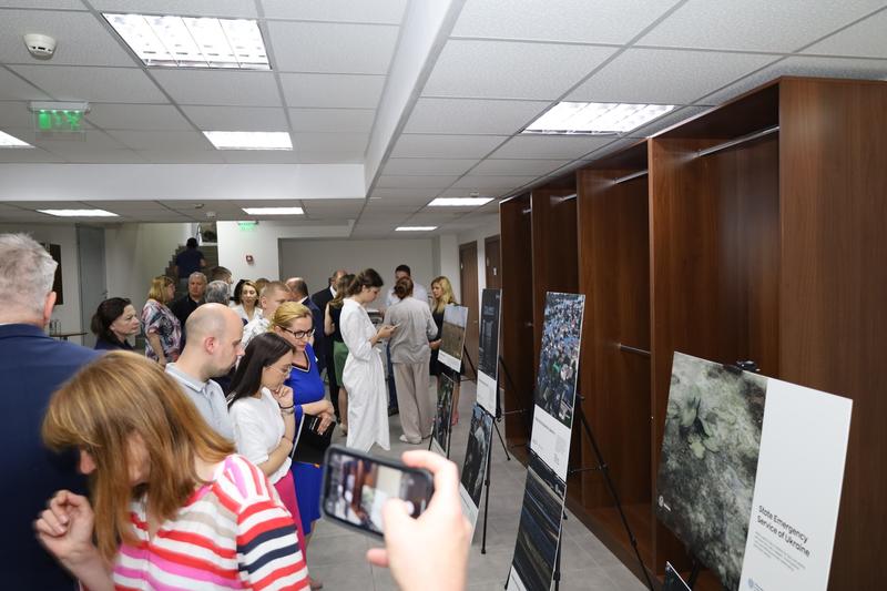 The “Stop Ecocide Ukraine” exhibition is launched at the MOEW one year after the tragedy in Nova Kakhovka - 16