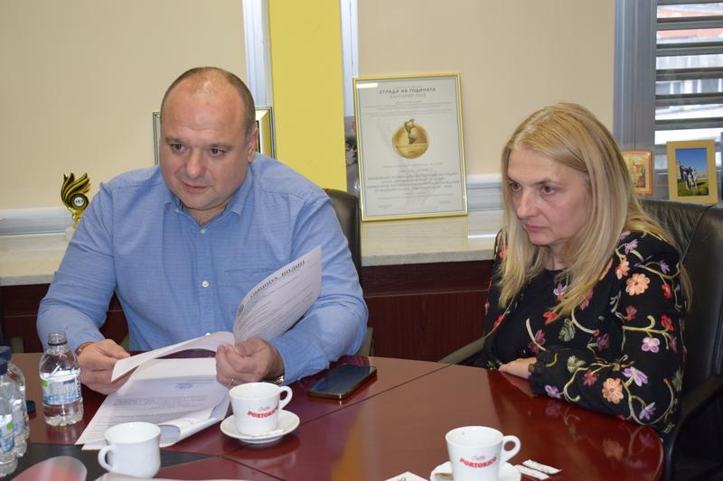 Deputy Minister Dimitrov and local authorities discussed the use of mineral springs in the town of Vidin and the villages of Slanotran and Gradets - 01