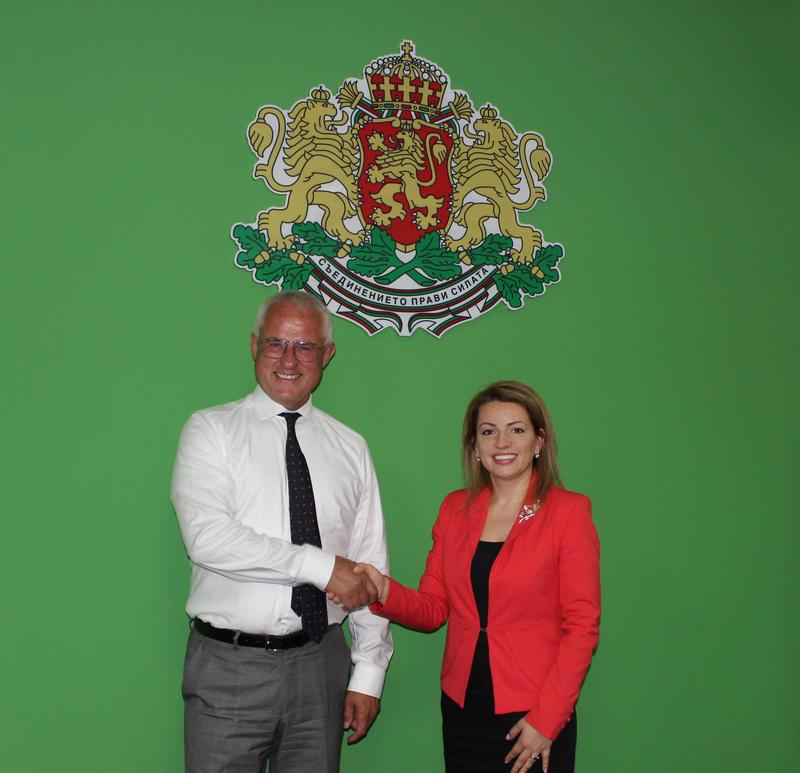 Deputy Minister Reneta Koleva met with the President of the European Waste Management Association - 01