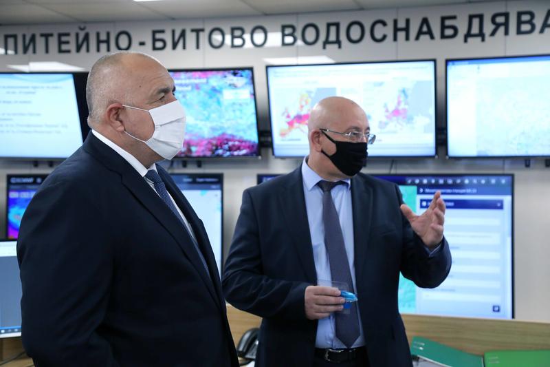 Премиерът Бойко Борисов откри обновения Национален координационен център в МОСВ - 13