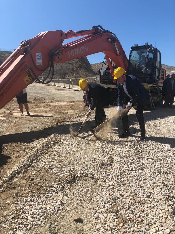 Окриване на депо за регион Благоевград и първа копка на инсталации за отпадъци. - 01