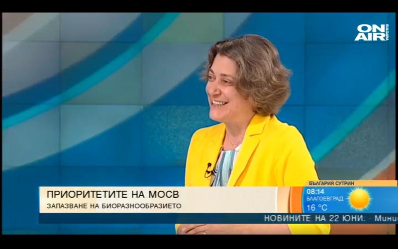 За дюните и опазването на биоразнообразието - говори зам.-екоминистър Емилия Тончева - 01