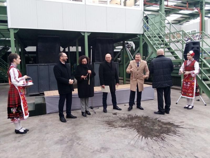 Зам.-министър Кънчев участва в откриването на инсталация за предварително третиране на смесени битови отпадъци - 2