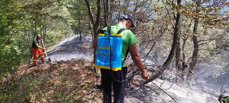 Fire rages in the “Steneto” reserve in the “Central Balkan” National Park - 7