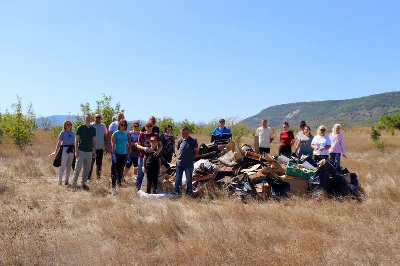 Over 3500 tons of waste were collected during the 