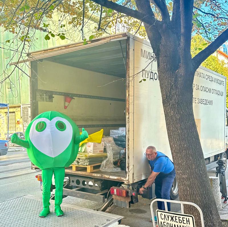 МОСВ изпрати чували и ръкавици за кампанията на bTV „Да изчистим България заедно“ към регионите в страната - 2