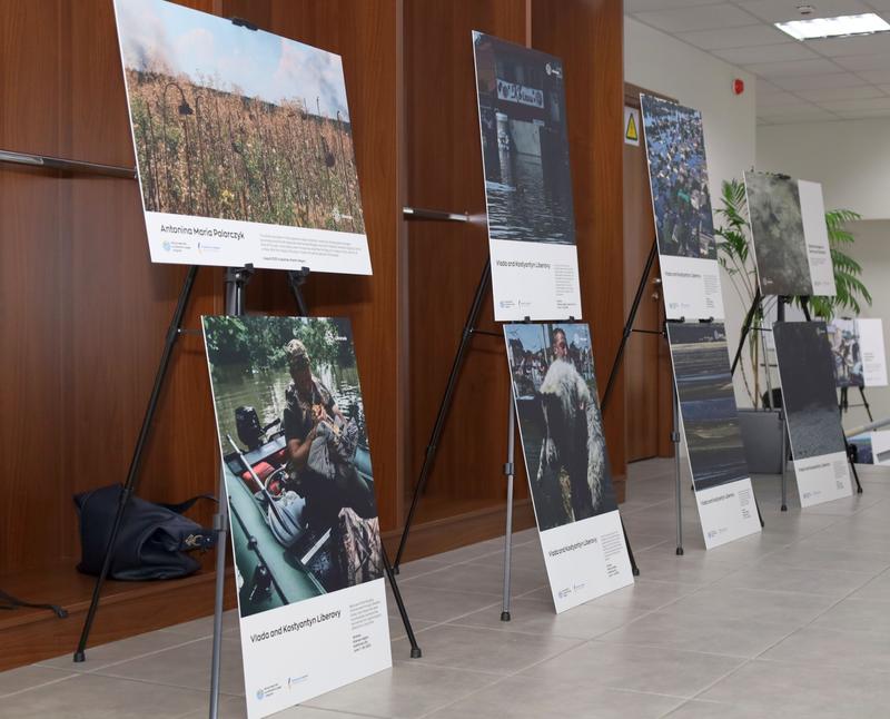 The “Stop Ecocide Ukraine” exhibition is launched at the MOEW one year after the tragedy in Nova Kakhovka - 5