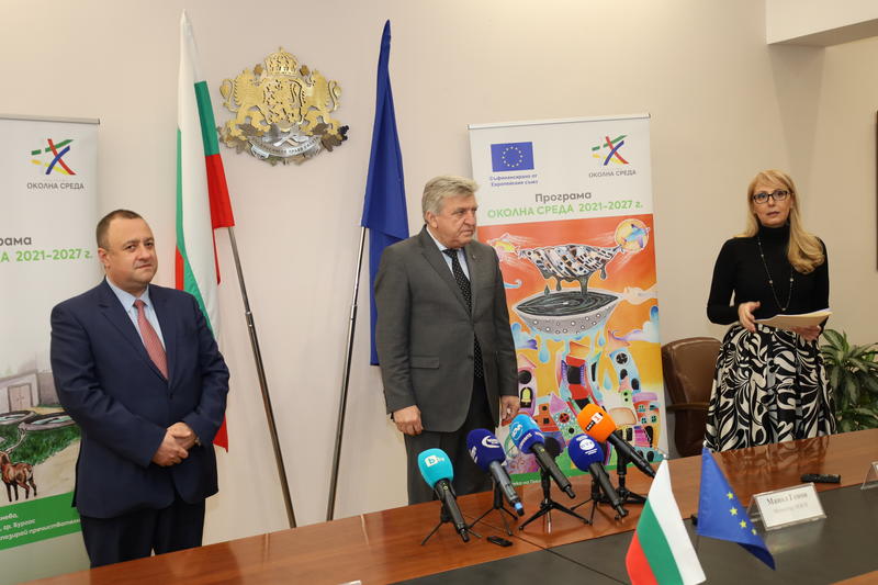 Minister Manol Genov signed contracts for water and sewerage infrastructure for 762 million BGN under the Environment Program - 10