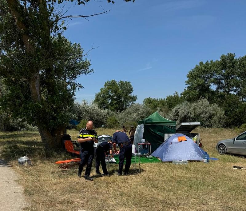 The MOEW organized a joint inspection for unauthorized camping on the dunes at the Krapets-North beach - 01