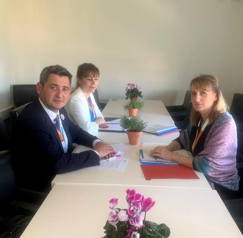 Minister Rositsa Karamfilova and the Minister of Environment of North Macedonia Nasser Nuredini agreed on cooperation on future joint projects - 01