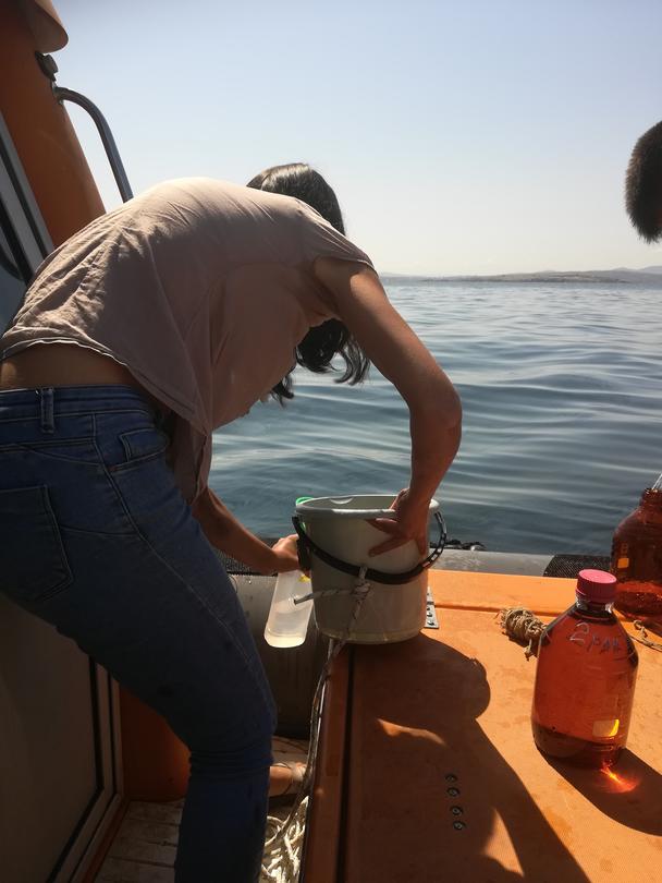 Проби от морската вода край Созопол - 01