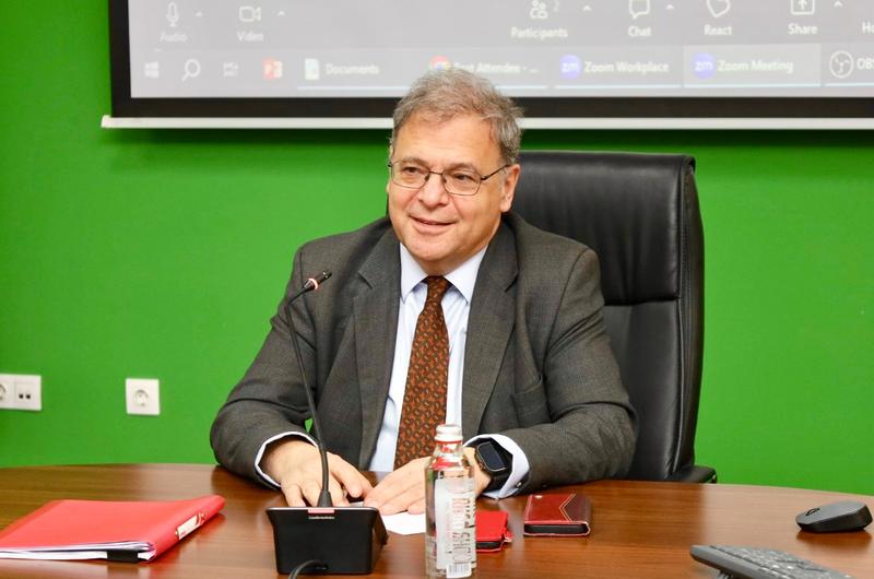 Minister Julian Popov held a meeting to discuss the Border Carbon Adjustment Mechanism - 01