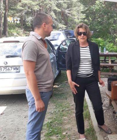 Deputy Minister Emilia Toncheva and experts inspected the site of the accident in Belitsa - 01