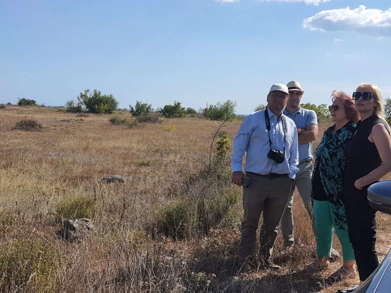 Minister Julian Popov and experts inspected the condition of dune habitats in the Durankulak region - 2