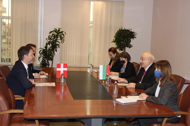 Министър Асен Личев се срещна с посланика на Кралство Дания в България - 2