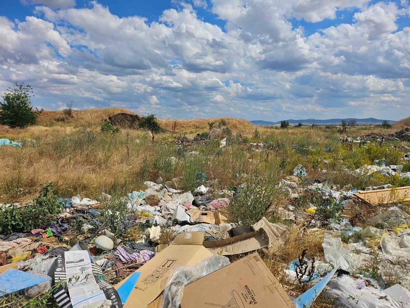 РИОСВ – Стара Загора ще предприеме административно-наказателни мерки след проверка за нерегламентирано сметище до с. Зимница, община Стралджа - 5