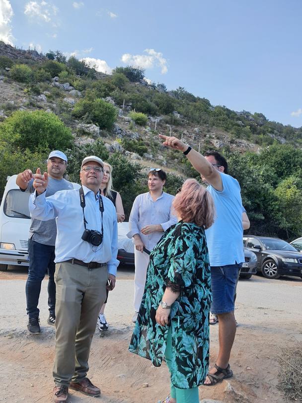 Minister Julian Popov and experts inspected the condition of dune habitats in the Durankulak region - 4