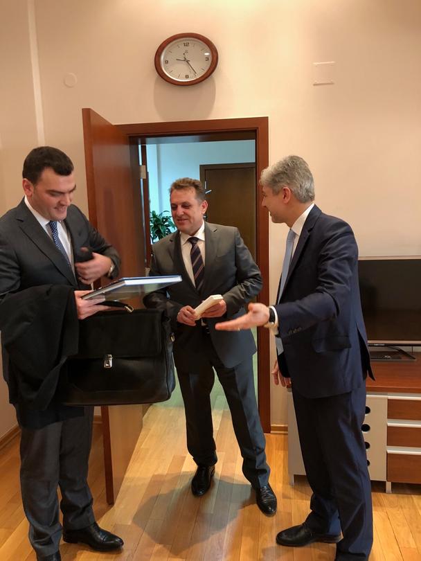 Среща с македонския министър - 2