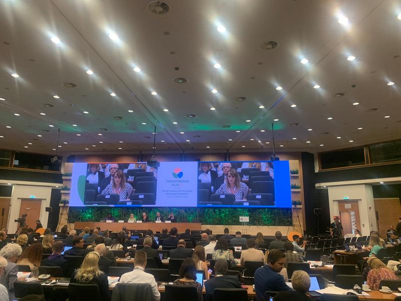 Министърът на околната среда и водите Росица Карамфилова участва в Деветата министерска конференция „Околна среда за Европа“ - 2