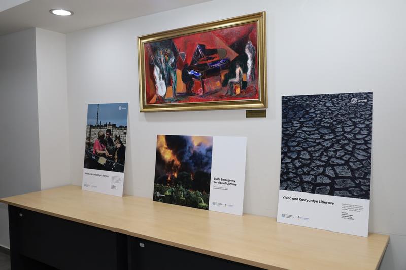 The “Stop Ecocide Ukraine” exhibition is launched at the MOEW one year after the tragedy in Nova Kakhovka - 13