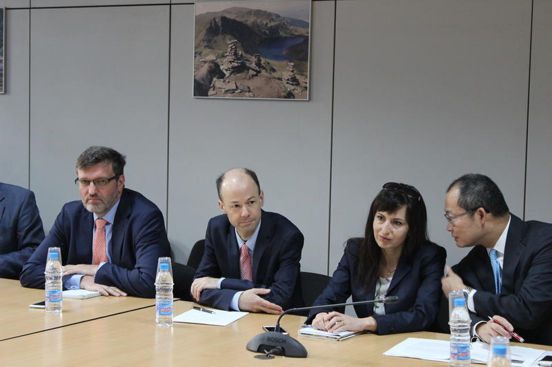 Министър Димов се срещна с представители на Световната банка - 01