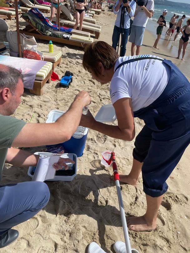 The results from sea water sampling near Kranevo are ready - 01