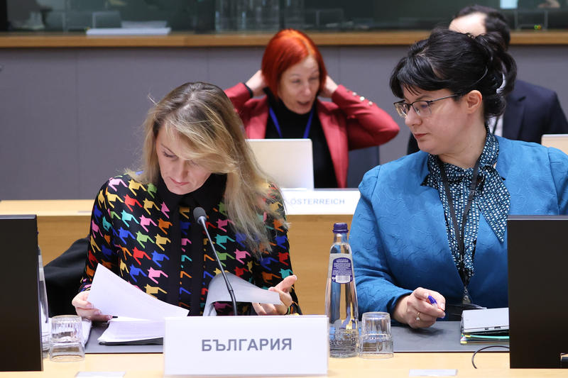 Minister Karamfilova participated in a meeting of the EU Environment Council - 3