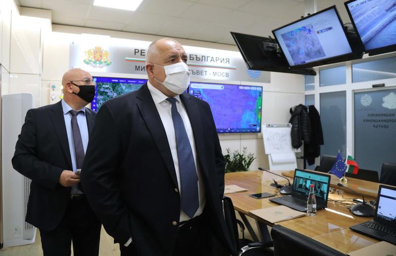 Премиерът Бойко Борисов откри обновения Национален координационен център в МОСВ - 7