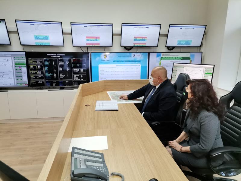 Премиерът Бойко Борисов откри обновения Национален координационен център в МОСВ - 1