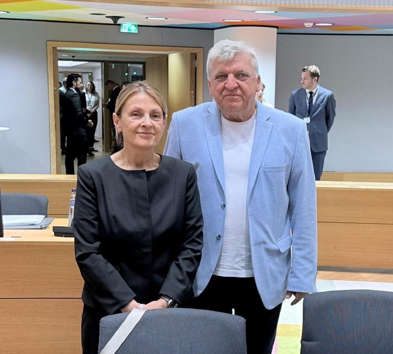 С Петя Василева,  заместник-постоянен представител на България към ЕС - 2