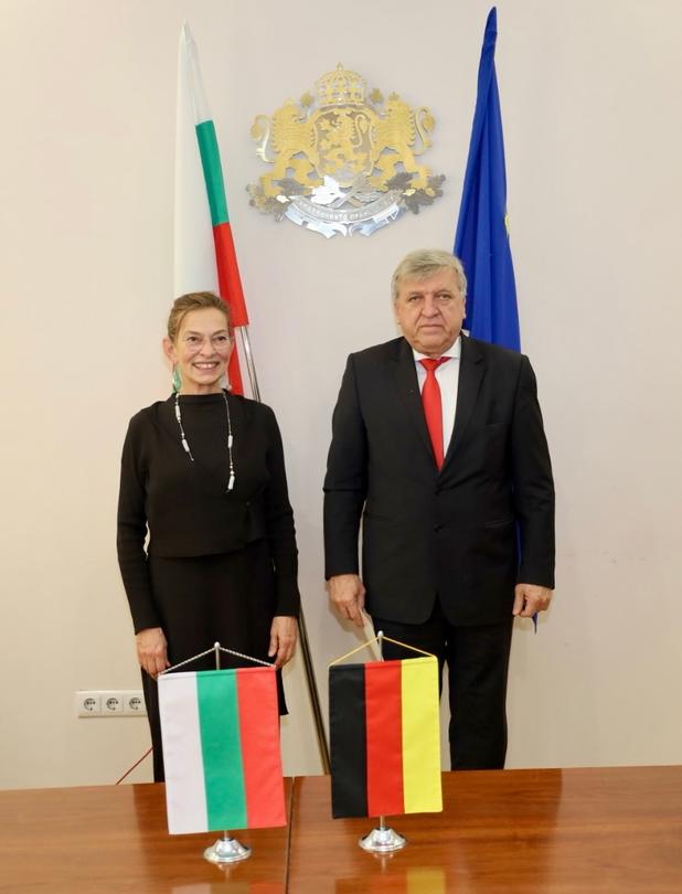 Minister Manol Genov met with the Ambassador of the Federal Republic of Germany - 3