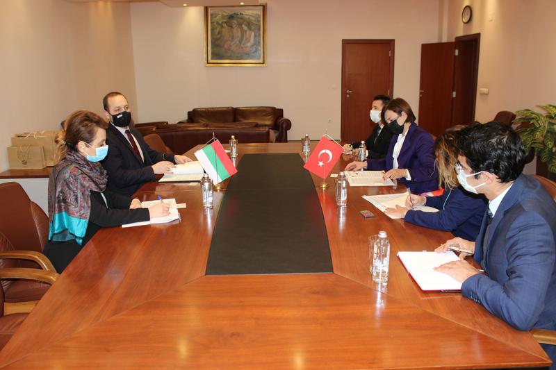 Minister Sandov held a bilateral meeting with the Ambassador of the Republic of Turkey - 2