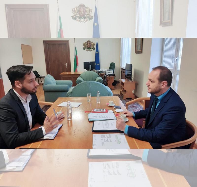 Minister Borislav Sandov and Boris Bonev discussed the environmental problems of Sofia - 01