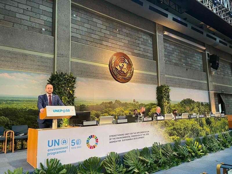 Minister Borislav Sandov addressed a special session of the UN Environment Program - 01
