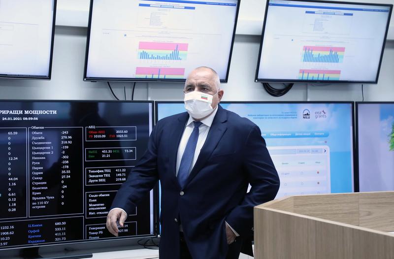 Премиерът Бойко Борисов откри обновения Национален координационен център в МОСВ - 3