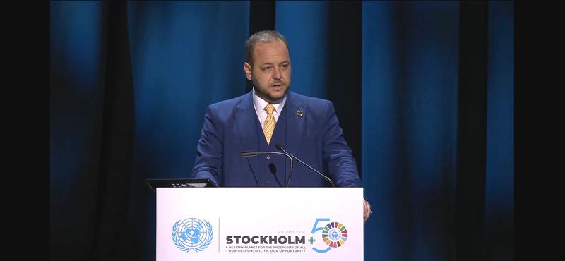 Minister Borislav Sandov participated at the Meeting on environment, climate, and development in Stockholm - 01