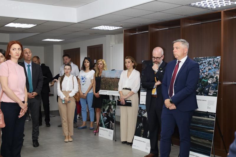 The “Stop Ecocide Ukraine” exhibition is launched at the MOEW one year after the tragedy in Nova Kakhovka - 14