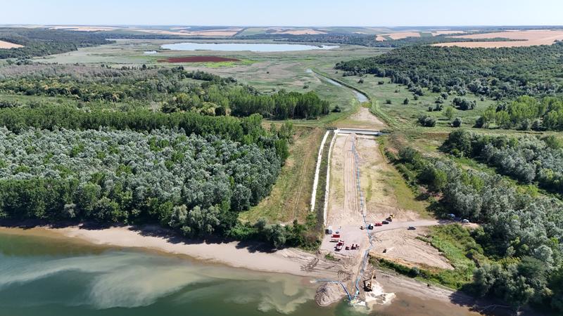 Water transfer from the Danube River to the Srebarna Reserve water mirror started - 2