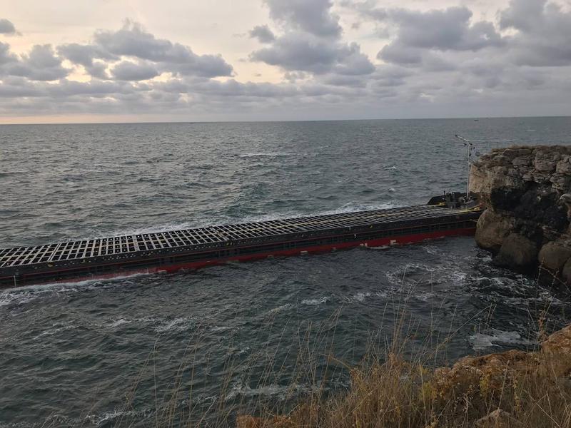 Направени са анализи по биологични елементи за качество на водите в района на авариралия кораб - 4