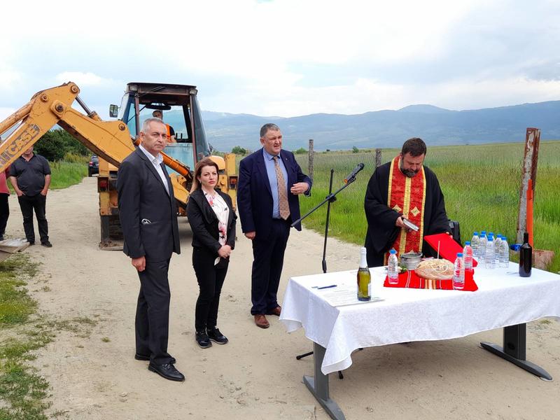Reneta Koleva attended the groundbreaking ceremony for landfill restoration in the Municipality of Sapareva Banya - 01