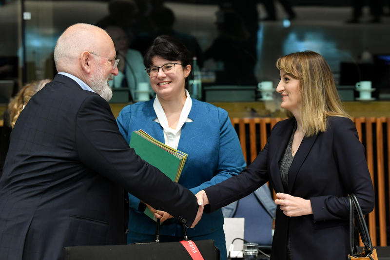 Minister Karamfilova participated in a meeting of the EU Environment Council - 01