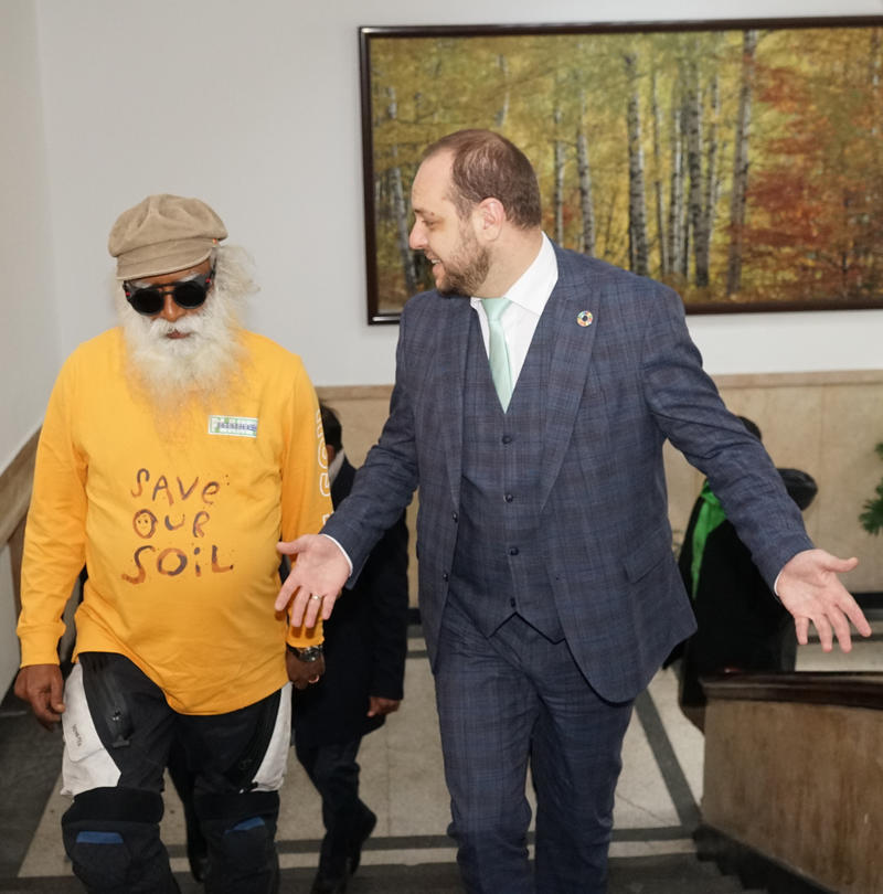 Minister Borislav Sandov called for soil protection together with the spiritual leader Sadhguru - 3