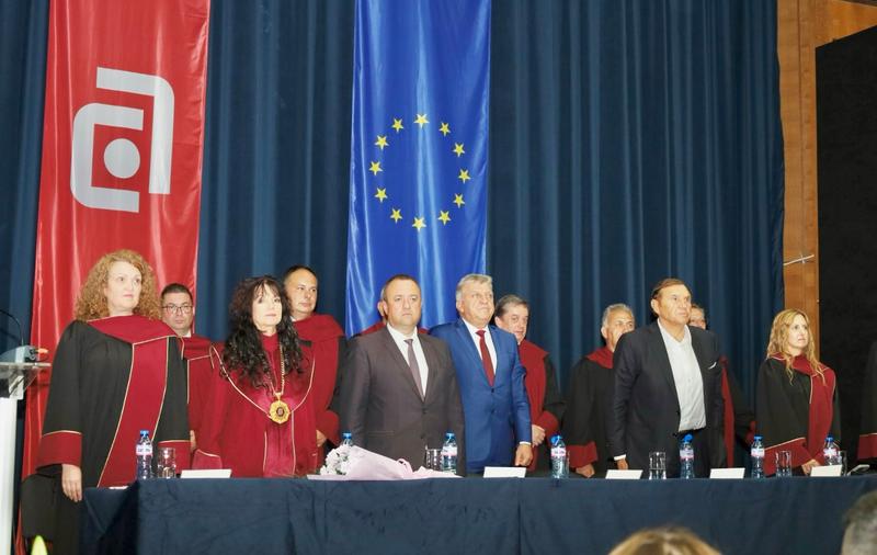 Minister Manol Genov participated at the opening of the academic year at University of Architecture, Civil Engineering, and Geodesy and the University of Forestry - 01