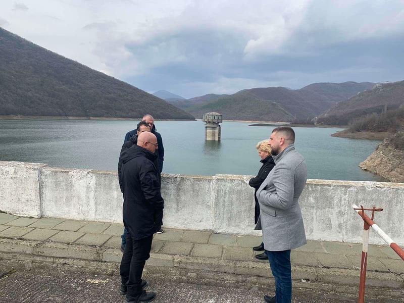 Посещение на Емил Димитров на яз. Асеновец, 20.03.2021 г.