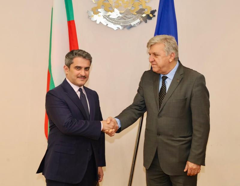 Minister Manol Genov met with the Ambassador of Saudi Arabia - 01