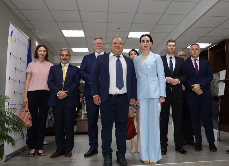The “Stop Ecocide Ukraine” exhibition is launched at the MOEW one year after the tragedy in Nova Kakhovka - 01