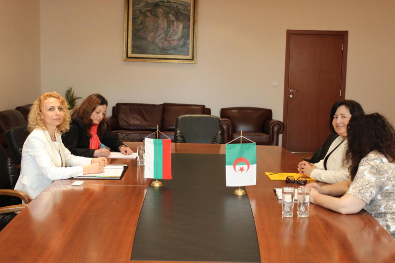 Заместник-министър Атанаска Николова се срещна с посланика на Алжир - 01