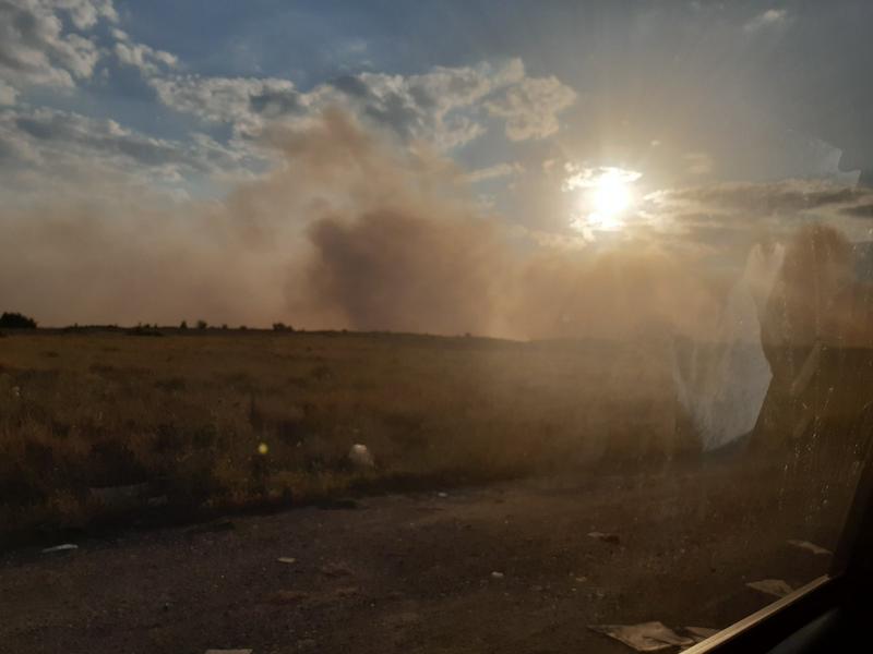 The landfill in the Zlevo area near Dupnitsa auto-ignited - 2