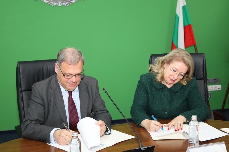 The Charter for Sustainable Tourism in Bulgaria was signed  at the Ministry of Environment and Water - 01